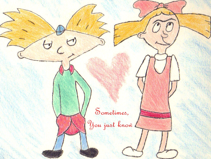 Arnold and Helga by oshaunjc123