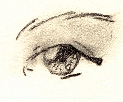 First Anime Styled Eye in 3 years by overstated
