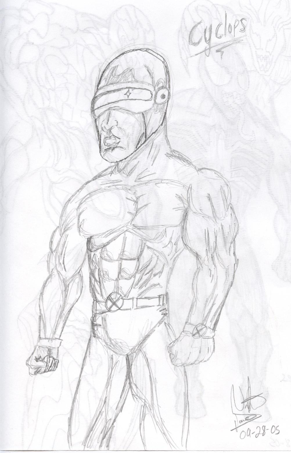 Cyclops Sketch by PFC