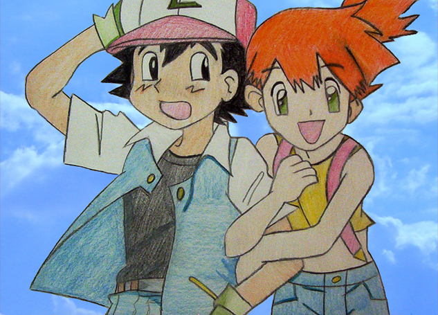 Ash and Misty--Best Friends by PPhantom