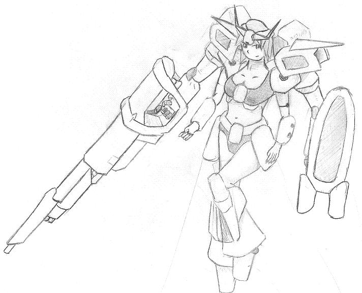 Gundam Girl 2.0 by PRY0