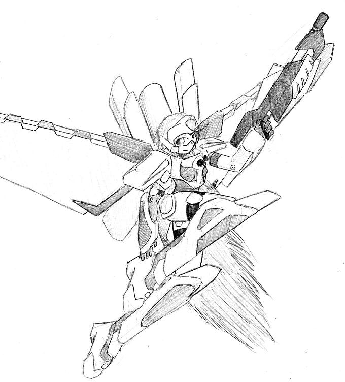 Gundam Girl Omega by PRY0