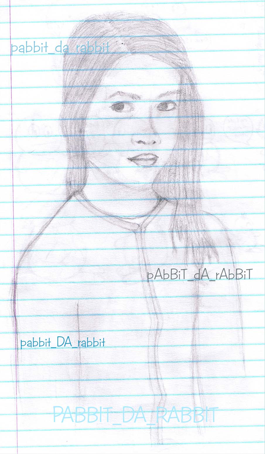 Self-portrait by Pabbit_da_Rabbit