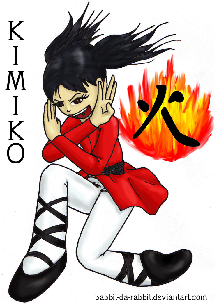 Kimiko Kick by Pabbit_da_Rabbit