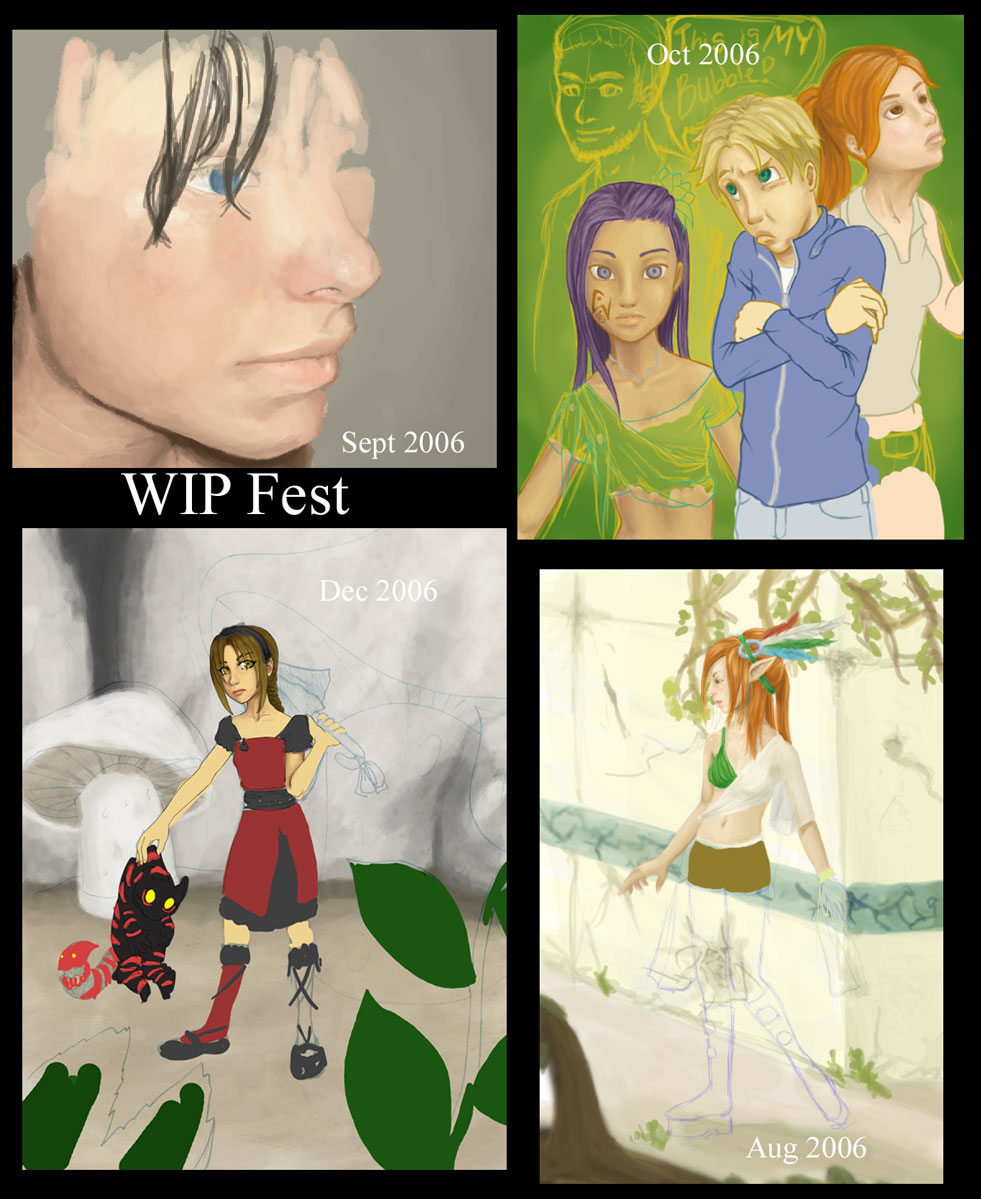 WIP Fest by Pabbit_da_Rabbit
