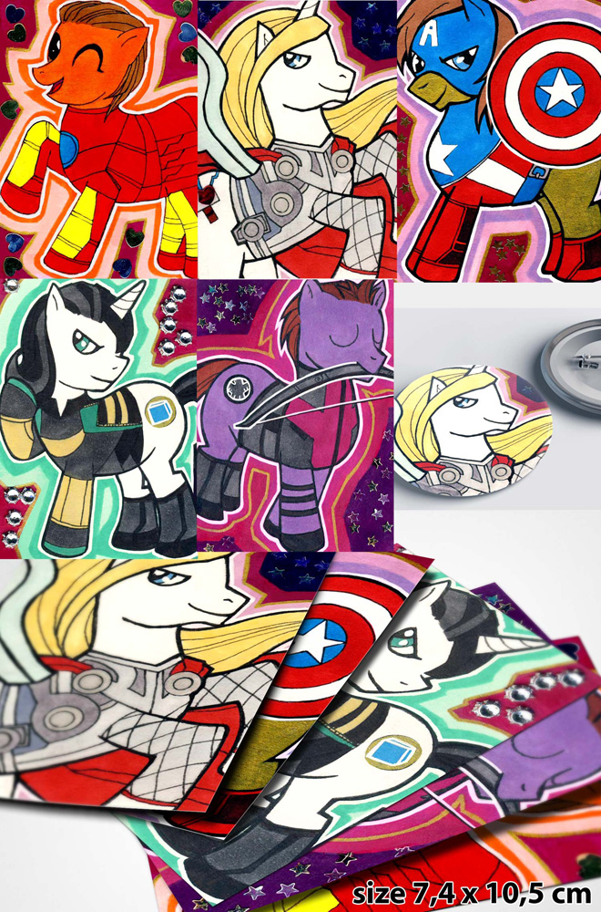 My little pony Avengers by Pachecoclaire