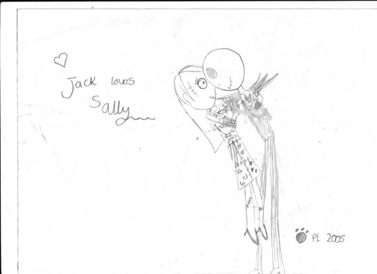 Jack loves Sally! by Padfoot_Lover