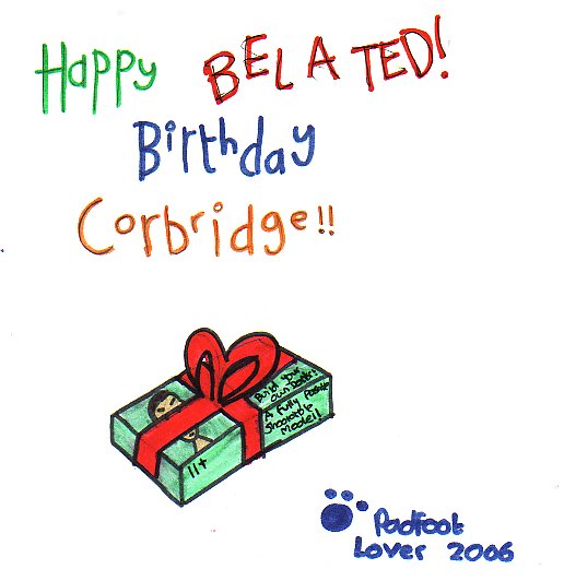 Happy Birthday Corbridge by Padfoot_Lover