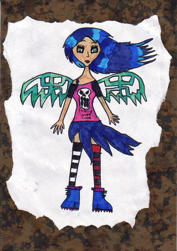 Punk Faerie by Padfoot_Lover