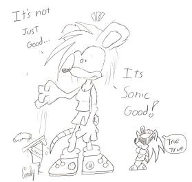 It's Sonic Good! by PandaMars