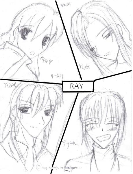 Ray and company by Panda_Chan