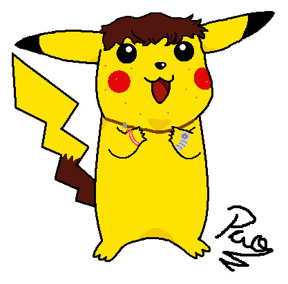 Hairly Pikachu by Paola27