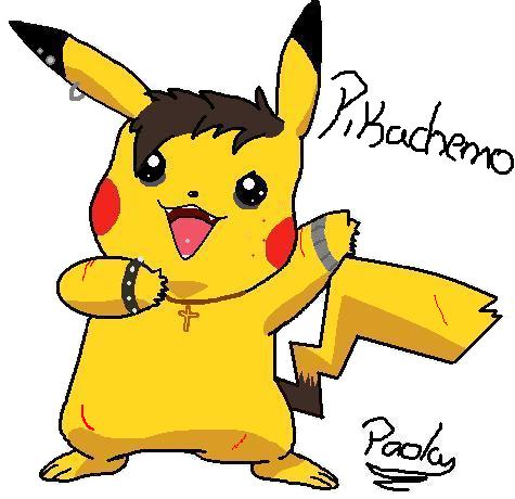 Pikachu Emo by Paola27