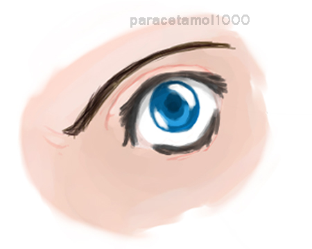 Dans le blanc des yeux by Paracetamol