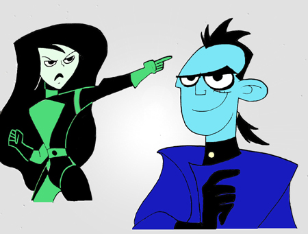 Dr. Drakken and Shego by Paranormal_Investigator