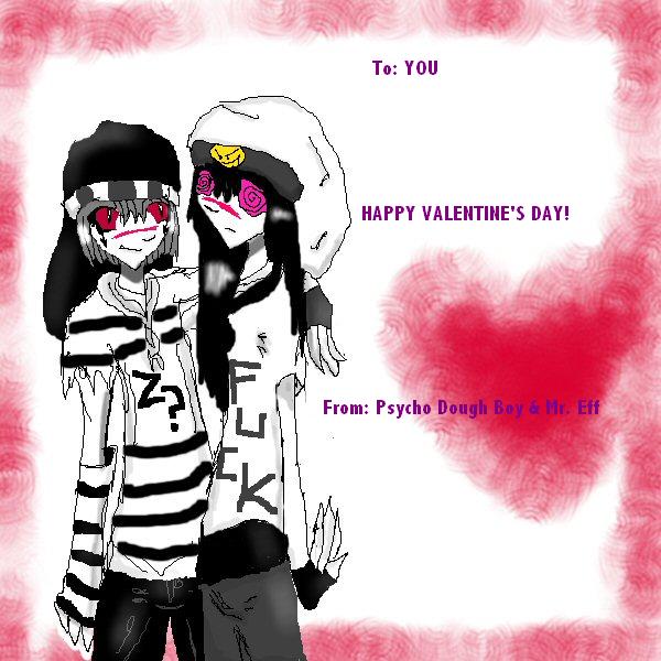 +Happy Valentine's Day From teh freaks+ by Past_Sinns