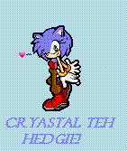 Crystal the hedgie request 4 Crystal_Girl by Peach_the_K9