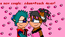 Adam+Peach 4ever!(request:foxgirl,a new couple) by Peach_the_K9