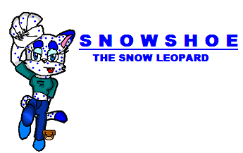 Snowshoe the snow leopard sprite! by Peach_the_K9