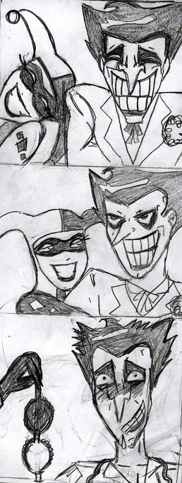 Joker and Harley picture STRIP by Peachochild