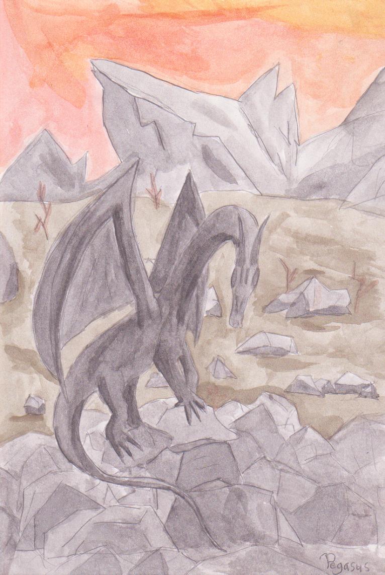 Dragon colored by Pegasus