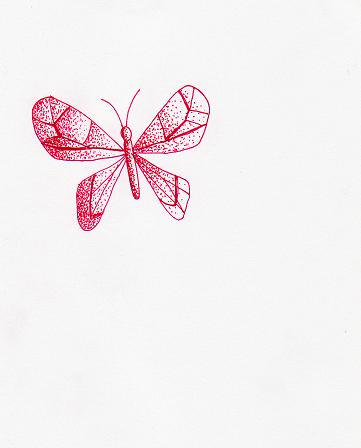 little red butterfly by Pegasus