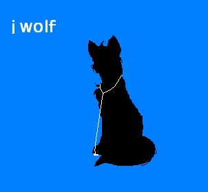 Wolfie Ipod by Pencil_Drawn_Wolf