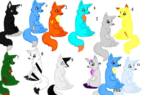 Get your free wolfies ^^ by Pencil_Drawn_Wolf