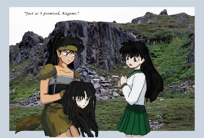 Just as Promised (Kouga and Kagome) by PenguinAffinite
