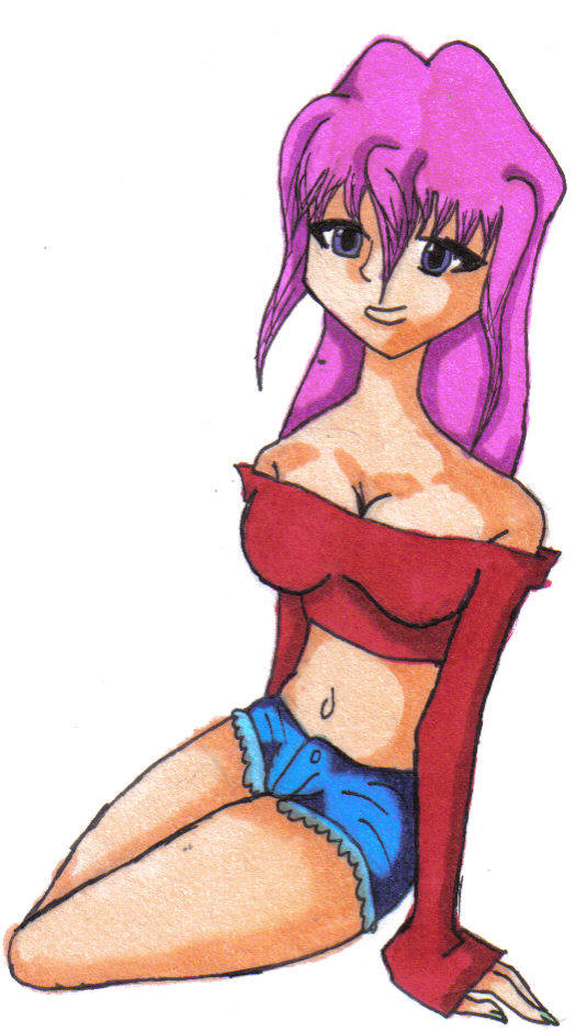 Pink haired hottie by Penguins_luv_LSD