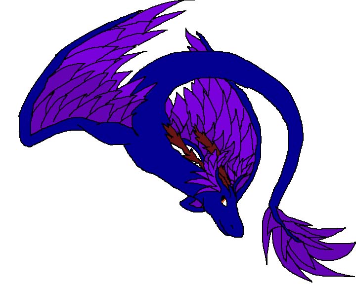 Aletta- Dragon form by Phantomdragoness