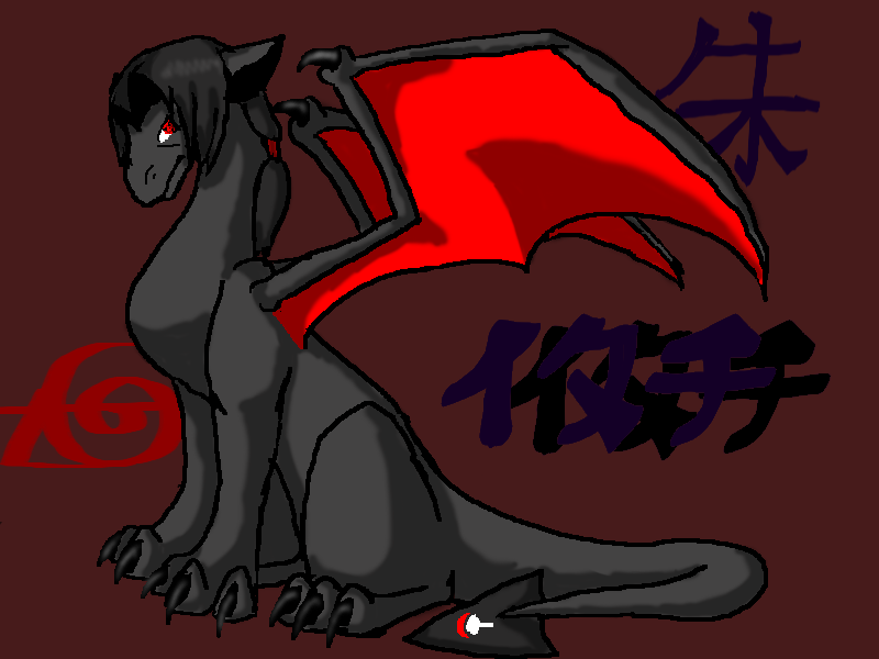 Itachi Dragon by Phantomdragoness