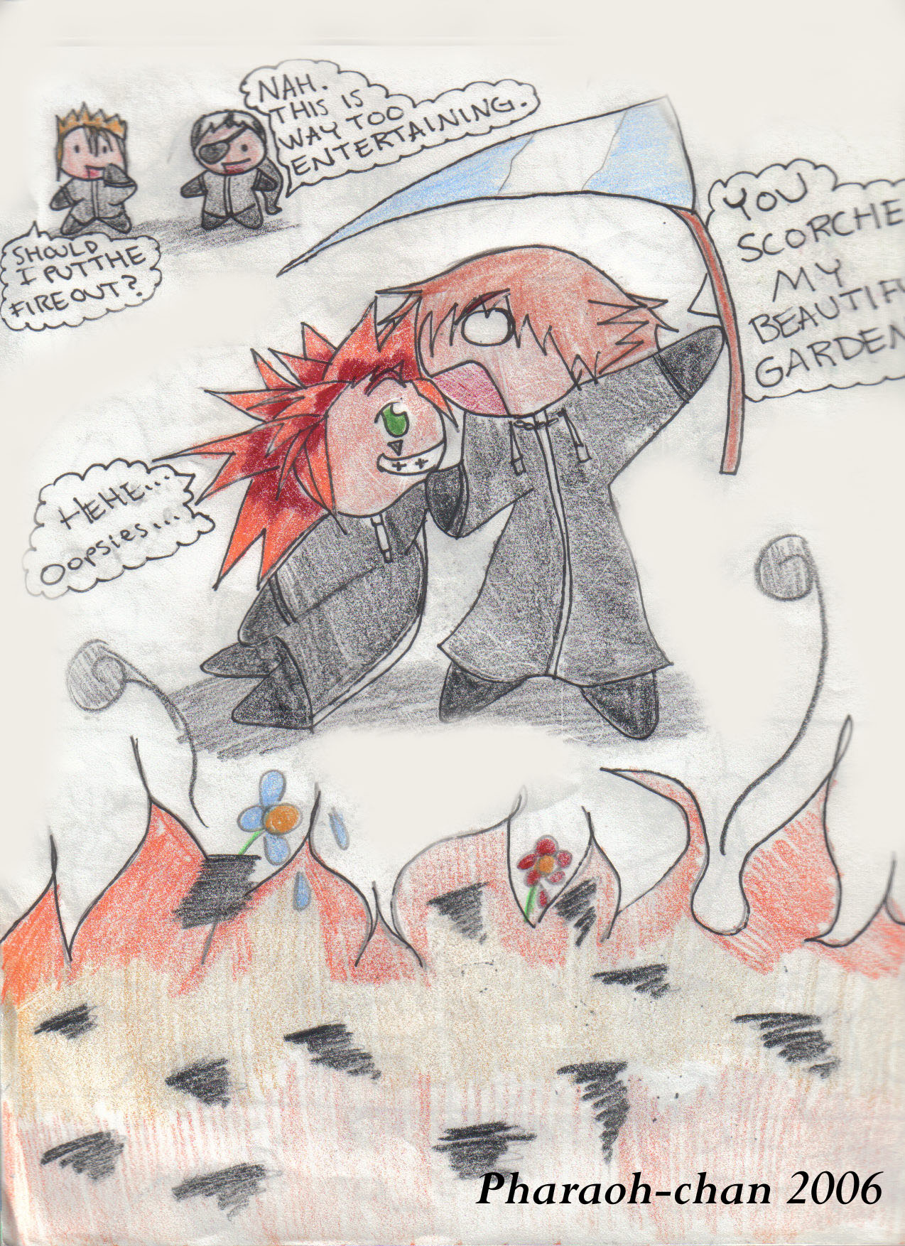 Axel's In Trouble by Pharaohchan