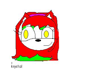 Crappy pic of Krystal by Pheonix_the_Fox