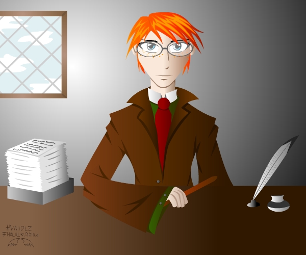 Percy Weasley by PhoenixAshes