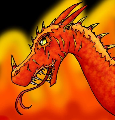 Burny Dragon by PhoenixAshes