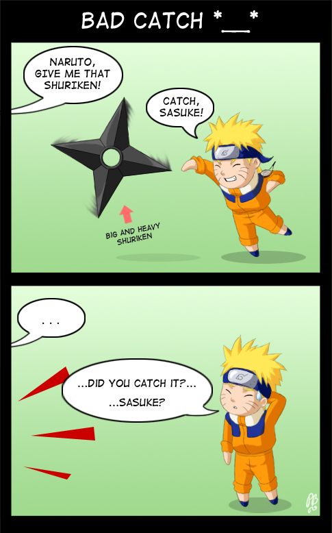 Naruto Comic 1: Bad Catch by PhoenixBird
