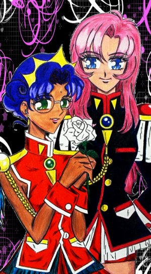 Anthy & Utena by Phuonggt