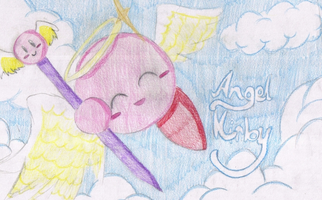 Angel Kirby(warning:beware it's too cute for human by PicesTheCat