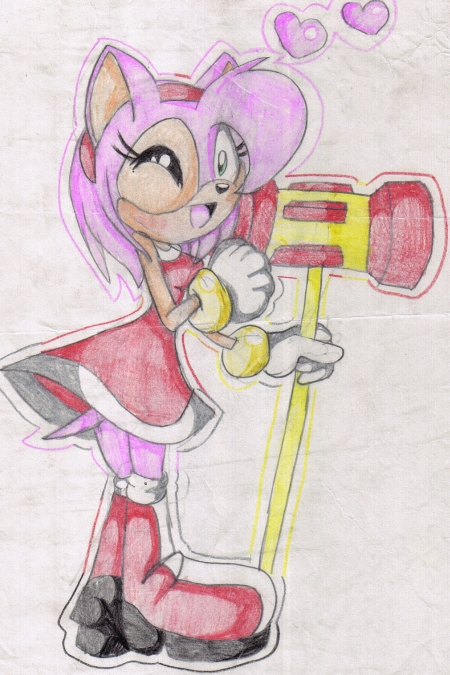 amy rose by PicesTheCat