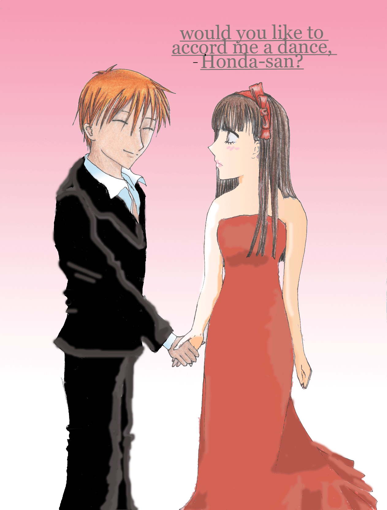 Kyo&amp;Tohru...request from naruto1dan111a-photoshop edited by Piggy01