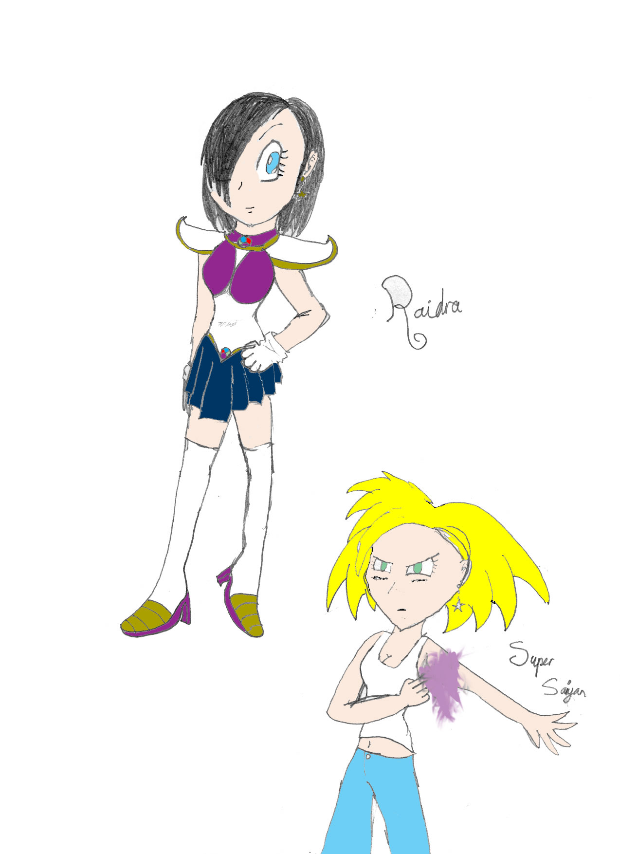My fan character Raidra by Pikachu_Girl