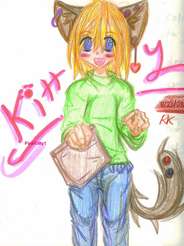 Kitty Kat Chibi by PinkKitty1