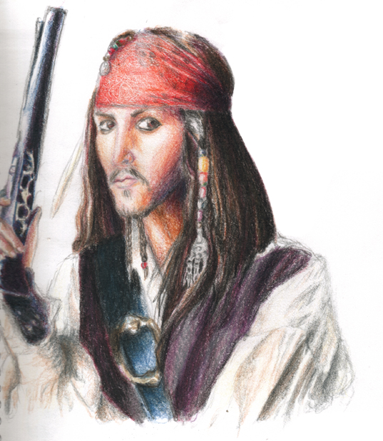 Jack Sparrow! With a GUN! YAY! by PirateQueen
