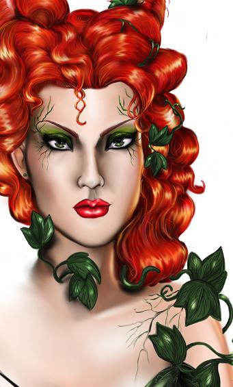 Poison Ivy Peek-ture by PistolPolly