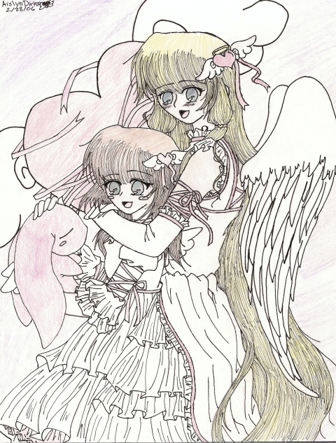 Mother and her Angel by Pita-Ten
