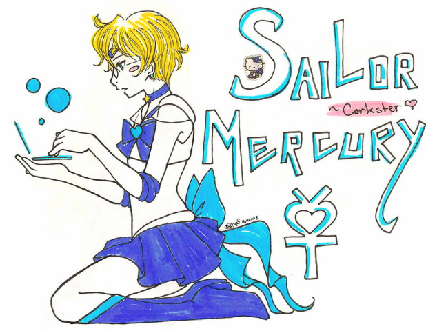 Sailor Mercury Corkster by Pita-Ten
