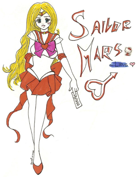 Sailor Mars Lins by Pita-Ten