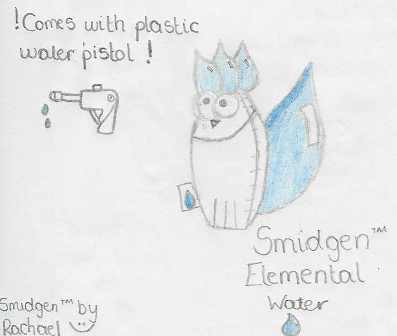 Smidgen Plushie: Water by Planet_Express