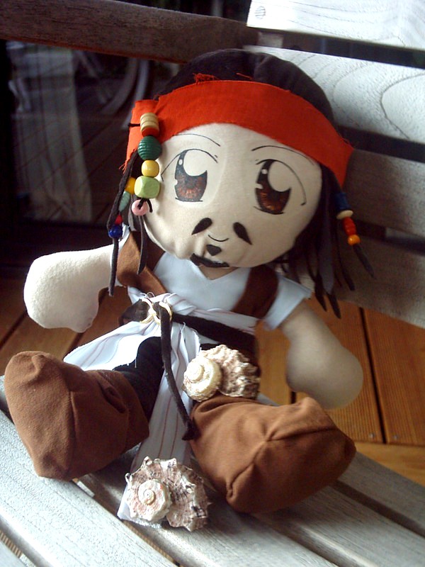 Captain Jack Sparrow Plushie by Plushbox